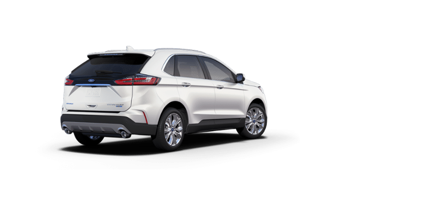 2020 Ford Edge Titanium Star White, Twin-Scroll 2.0L EcoBoost® Engine